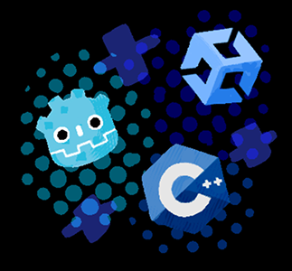 Unity, Godot, C++
